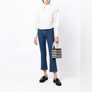 Vivetta cropped flared jeans